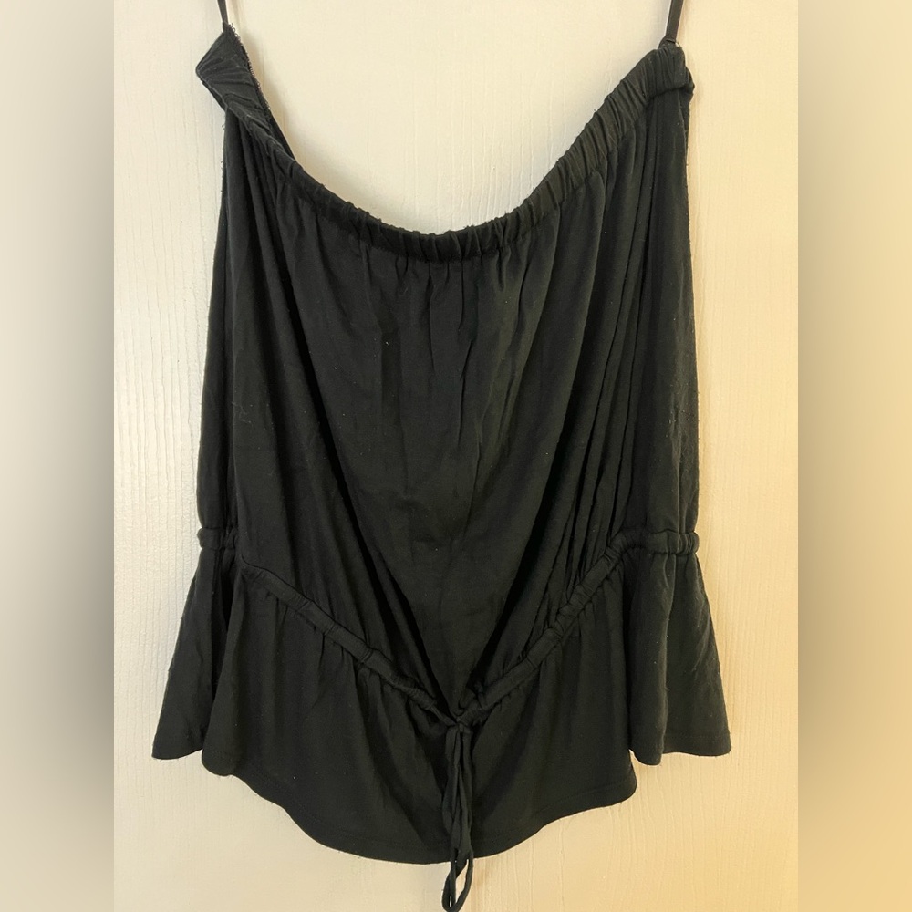 Banana Republic Black Strapless Top